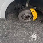 Mobile puncture repair on a car tyre in London & the South East