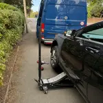 Mobile puncture repair on a car tyre in London & the South East