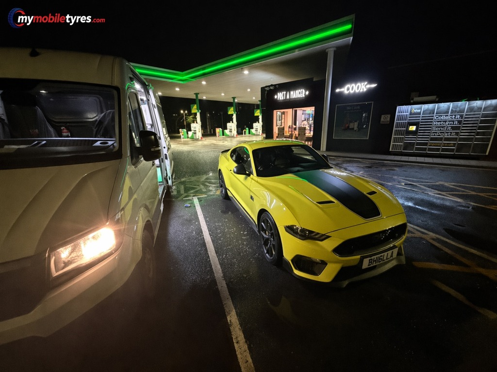 Mobile tyre fitting team serving London & the South East